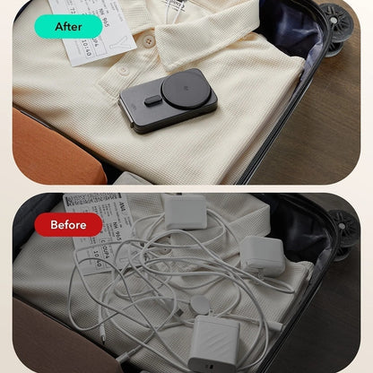 ESR CryoBoost 3in1 trådløs nettverkslader, 25W, Svart