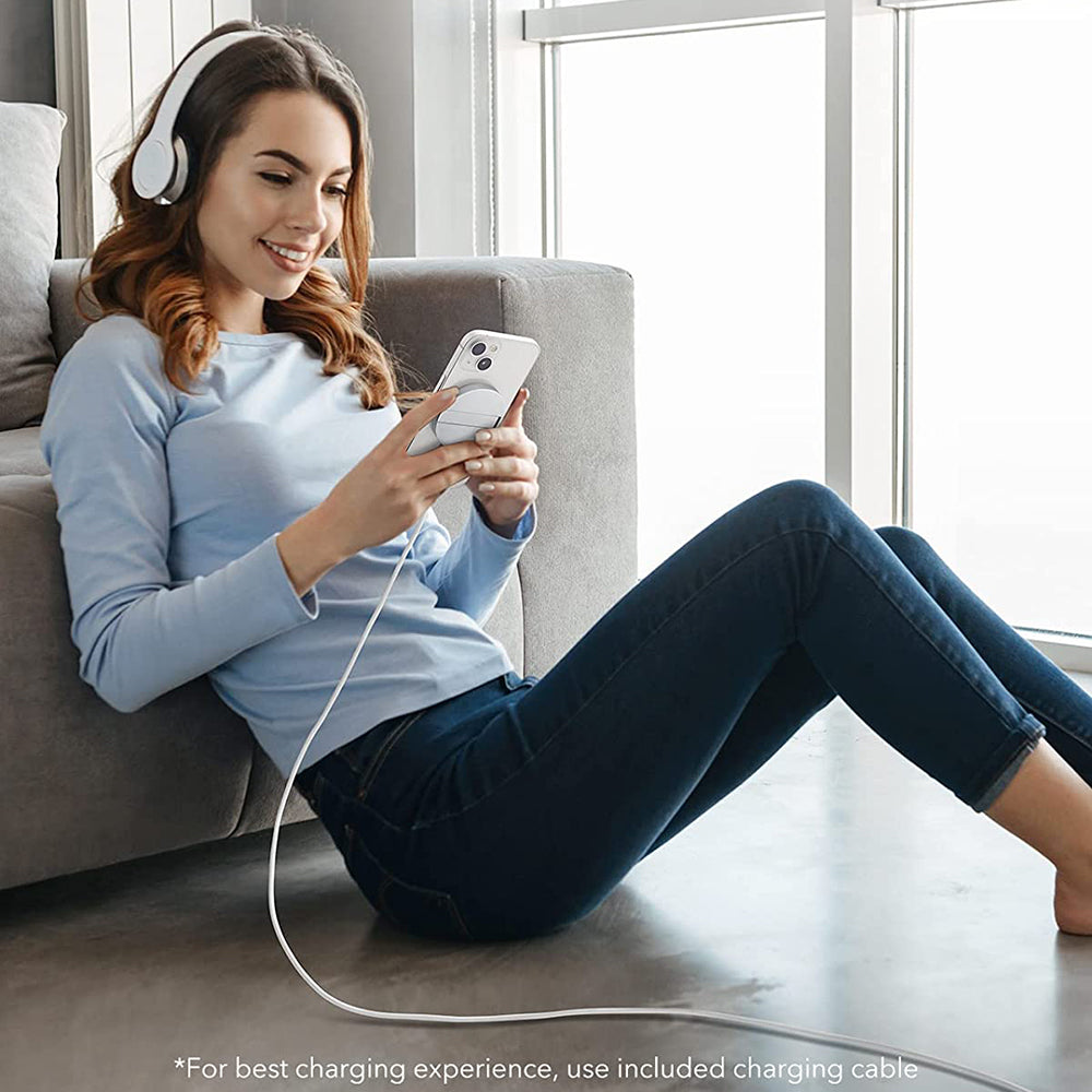 Trådløs Nettverkslader ESR HaloLock, 15W, 1.67A, Hvit