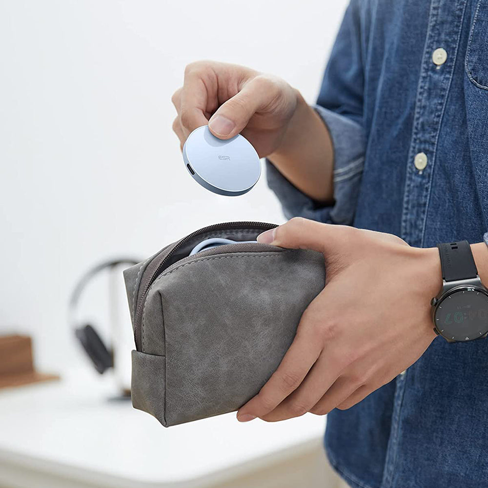 Trådløs Nettverkslader ESR HaloLock, 15W, 1.67A, Blå