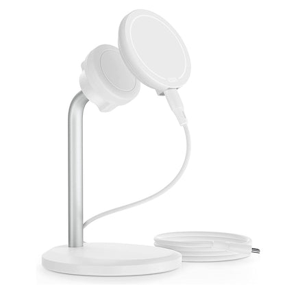 Trådløs Nettverkslader ESR HaloLock Shift, 15W, 1.67A, Hvit