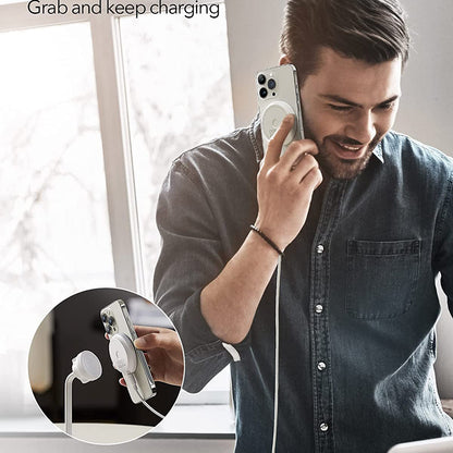 Trådløs Nettverkslader ESR HaloLock Shift, 15W, 1.67A, Hvit