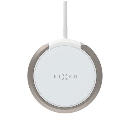 Trådløs Nettverkslader Fixed Ring, 15W, 1.67A, Hvit