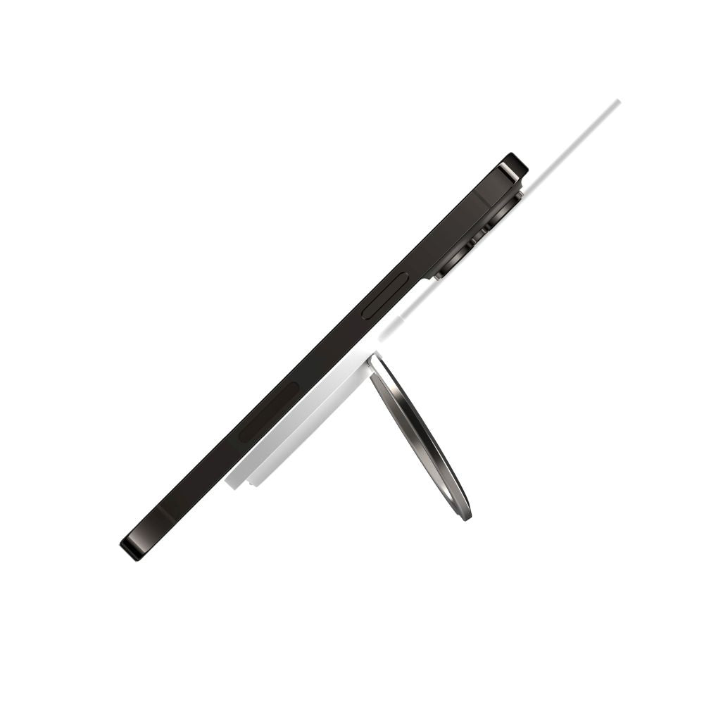 Trådløs Nettverkslader Fixed Ring, 15W, 1.67A, Hvit