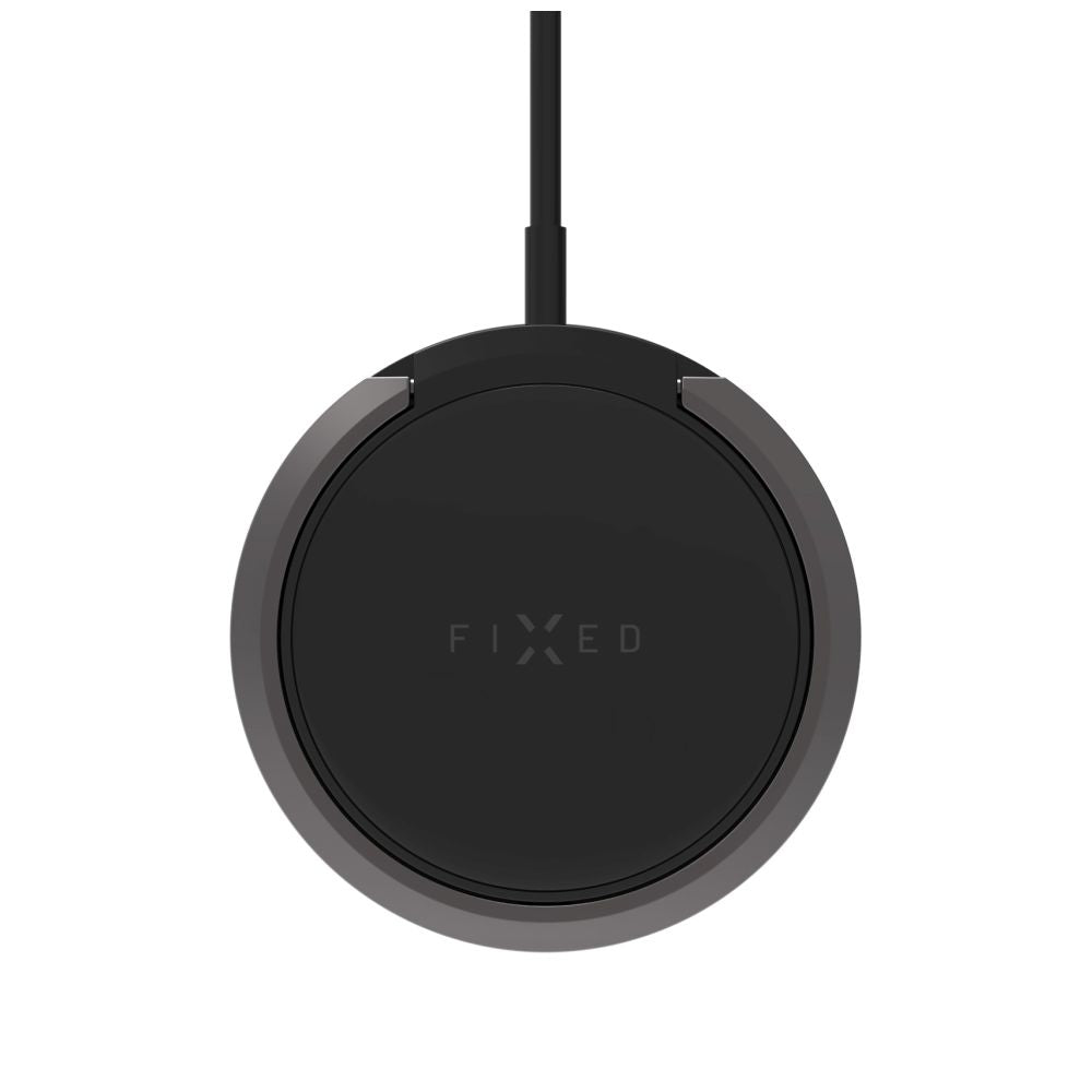 Trådløs Nettverkslader Fixed Ring, 15W, 1.67A, Svart