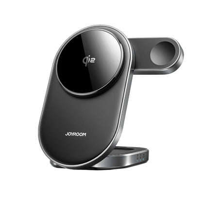 Trådløs Nettverkslader Joyroom JR-W17 3i1, 15W, 1.67A, Svart