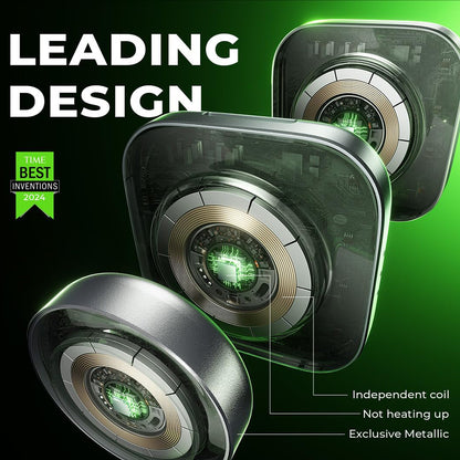 Lisen 3in1 trådløs nettverkslader, 15W, 1.67A, Grå YL0424040001