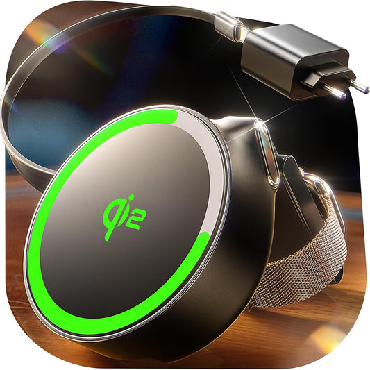 Trådløs Nettverkslader Lisen W103 3in1, 7.5W, 1.1A, Svart YL0324090008