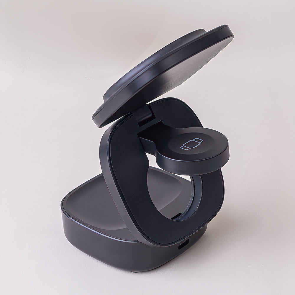 Trådløs Nettlader MaXlife MXWC-06 3in1, 15W, 1.67A, Svart