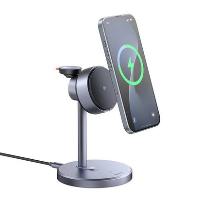 Trådløs Nettlader McDodo CH-2460 Swan 3i1, 22,5W, 1,67A, Grå