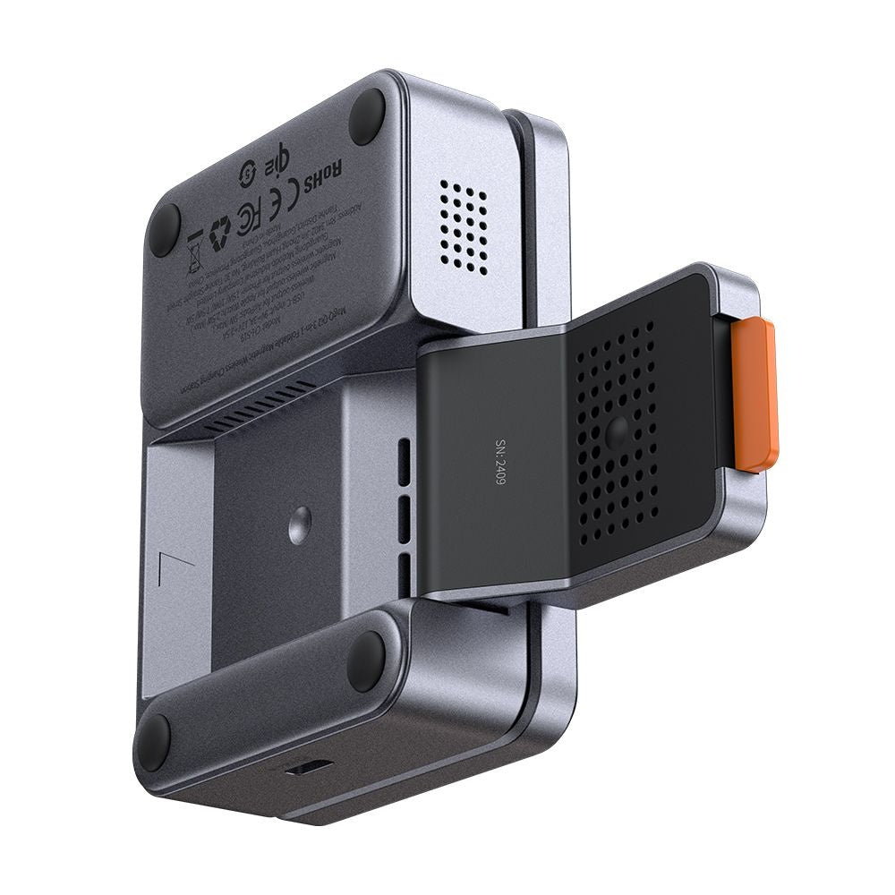 Trådløs Nettverkslader McDodo CH-5192 3i1, 22.5W, 1.67A, Grå