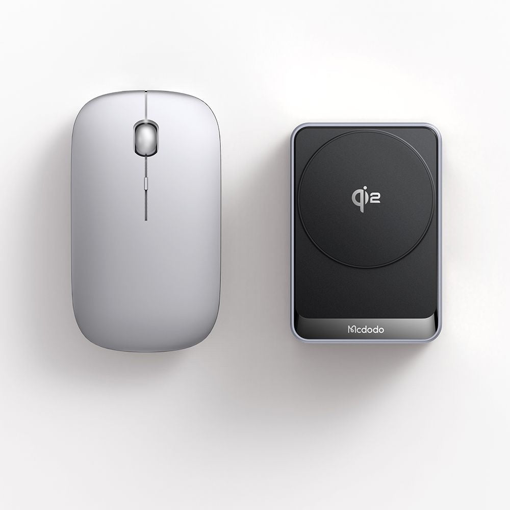 Trådløs Nettverkslader McDodo CH-5192 3i1, 22.5W, 1.67A, Grå