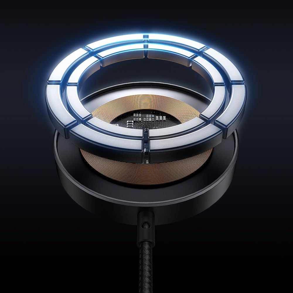 Trådløs Nettverkslader McDodo CH-5500, 15W, 1.67A, Grå