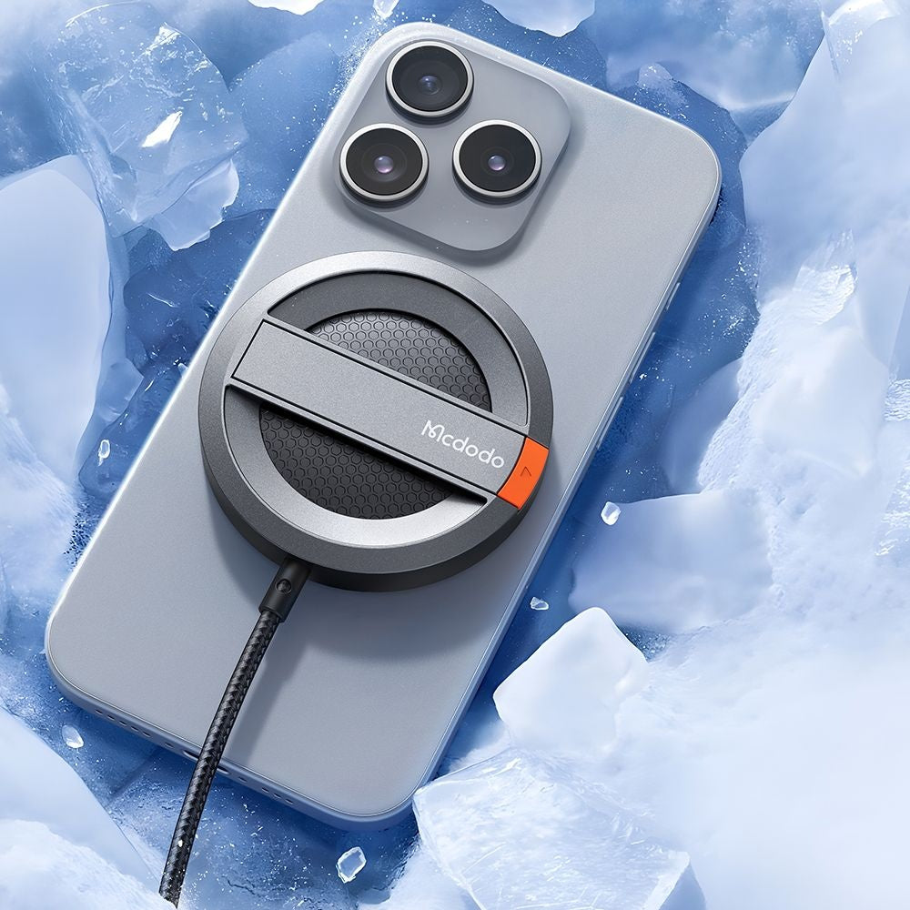 Trådløs Nettverkslader McDodo CH-5500, 15W, 1.67A, Grå