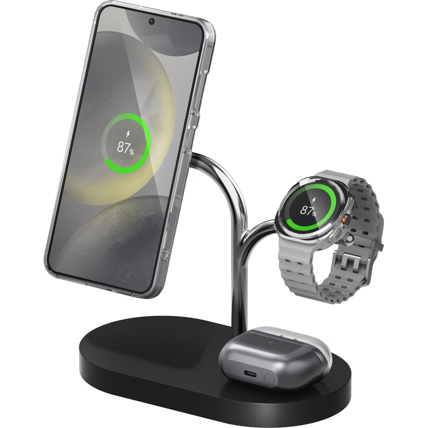 Trådløs Nettverkslader Samsung, 15W, 1.67A, Svart GP-PWU024WIABW