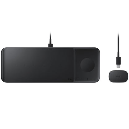 Samsung Trio trådløs nettverkslader, 9W, 1A, svart, forseglet EP-P6300TBEGEU
