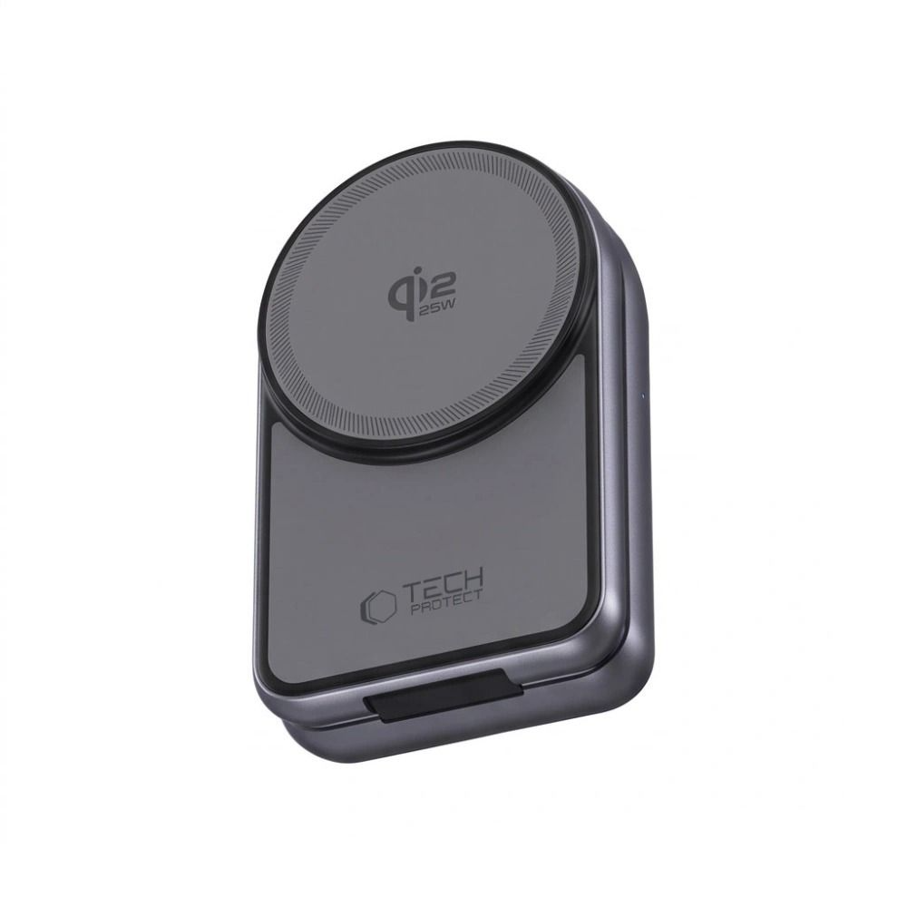 Tech-Protect A53 3i1 trådløs nettverkslader, 25W, grå