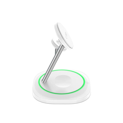 Trådløs nettverkslader Tech-Protect QI15W-A46 3in1, 15W, 1.67A, Hvit