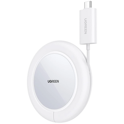 Trådløs nettverkslader UGREEN CD245 (40123), 15W, 1,67A, hvit