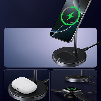 UGREEN W710 3in1 trådløs nettverkslader, 20W, 1.67A, 1 x USB-C, Svart