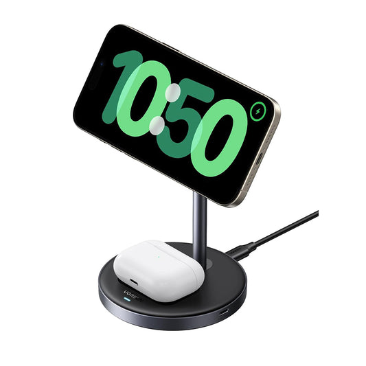 UGREEN W710 3in1 trådløs nettverkslader, 20W, 1.67A, 1 x USB-C, Svart