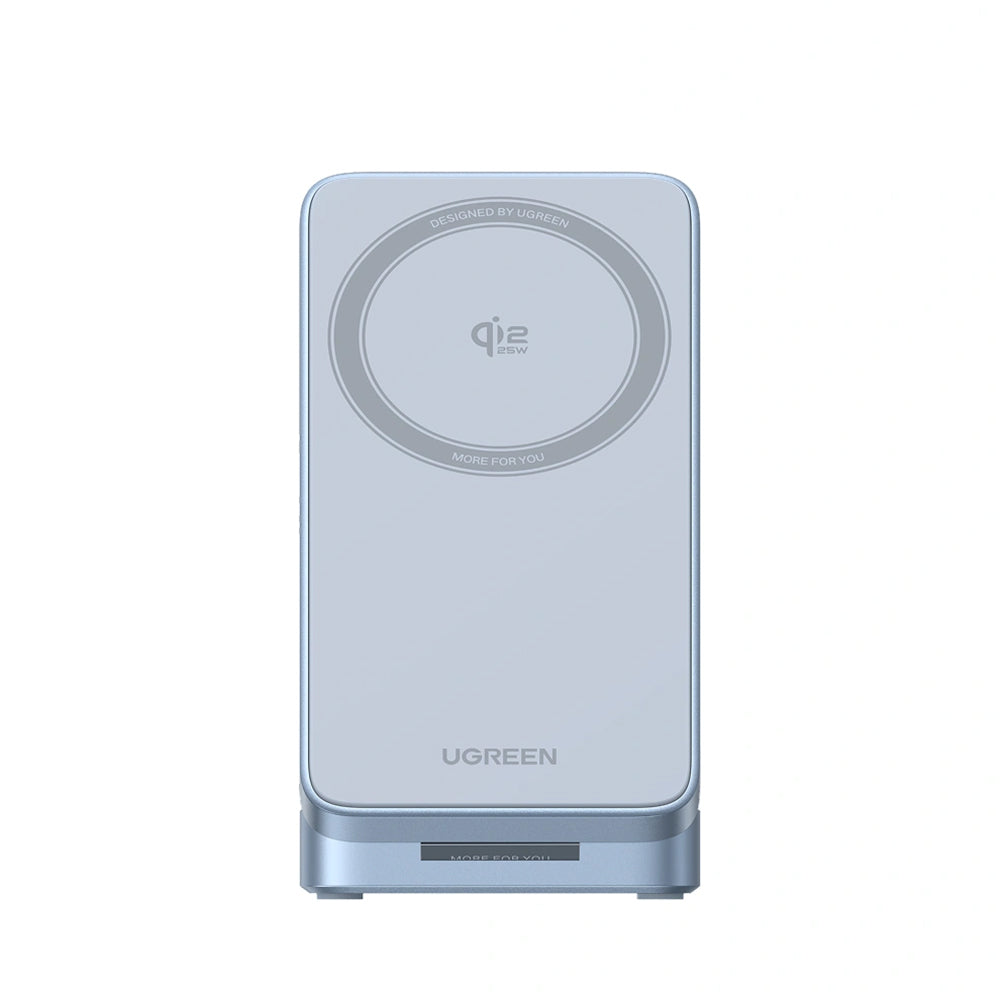 Trådløs Nettverkslader UGREEN W757 (65901) 3i1, 25W, Blå