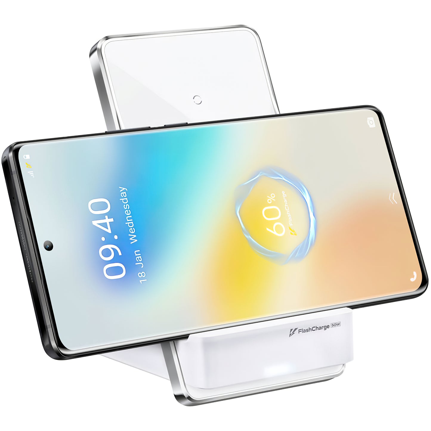 vivo trådløs nettverkslader, 50 W, 6 A, hvit 6000333