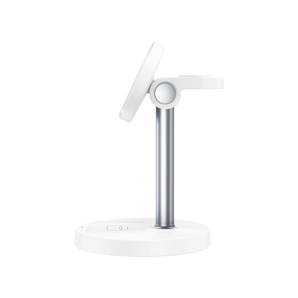 Trådløs Nettverkslader XO Design CX038 3in1, 15W, 1.67A, Hvit