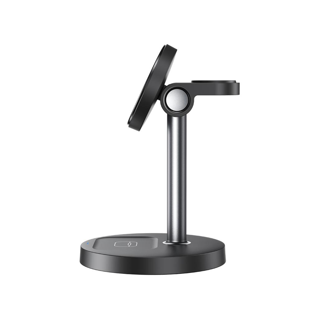 Trådløs Nettverkslader XO Design CX038 3in1, 15W, 1.67A, Svart