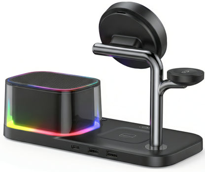 Trådløs Nettverkslader XO Design CX045 3i1, 25W, Svart