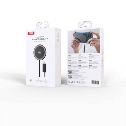 Trådløs Nettlader XO Design JH025, 25W, 1.67A, Svart