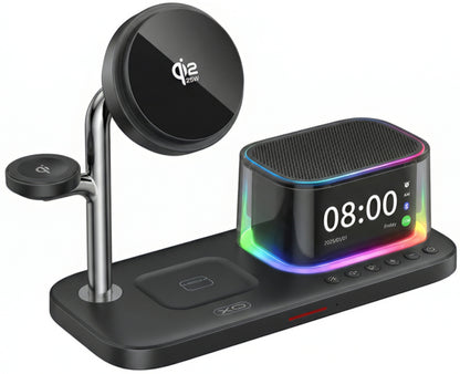 Trådløs Nettverkslader XO Design CX045 3i1, 25W, Svart