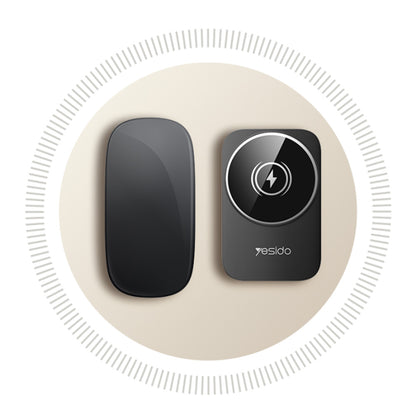 Trådløs Nettverkslader Yesido DS27 3i1, 15W, 1.67A, Svart