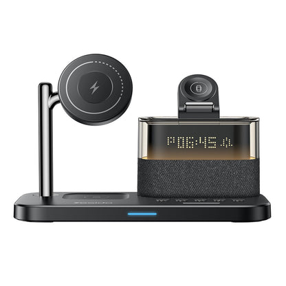 Trådløs Nettverkslader Yesido DS37 Display 3in1, 25W, 1.67A, Svart