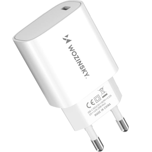 WZK WGWCCW Nettlader, 20W, 3A, 1 x USB-C, Hvit