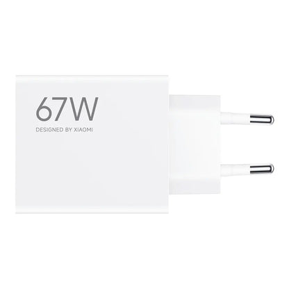 Xiaomi Nettlader, 67W, 6.2A, 1 x USB-A, Hvit BHR07SKEU