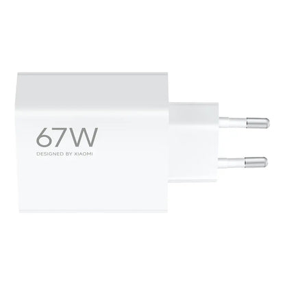 Xiaomi Nettlader, 67W, 6.2A, 1 x USB-A, Hvit BHR07SKEU