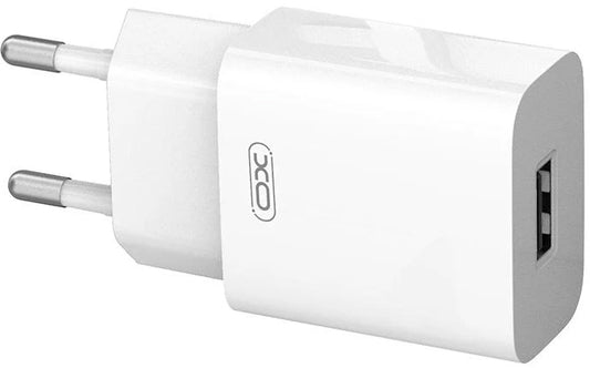 Nettlader XO Design L99, 12W, 2.4A, 1 x USB-A, Hvit