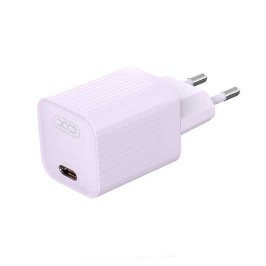 XO Design L148 Nettadapter, 30W, 3A, 1 x USB-C, Lilla