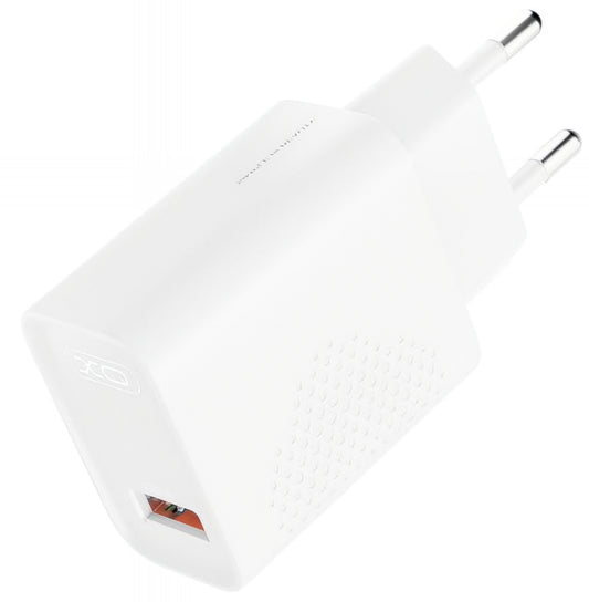Nettlader XO Design L159, 18W, 3A, 1 x USB-A, Hvit
