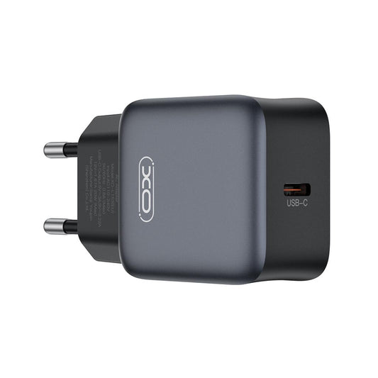 Nettlader XO Design L155, 30W, 3A, 1 x USB-C, Svart