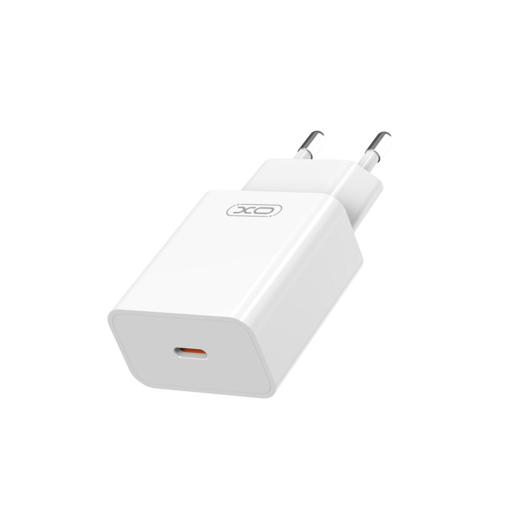 Nettlader XO Design L126, 20W, 3A, 1 x USB-C, Hvit