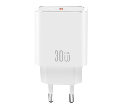 XO Design CE41 nettadapter, 30W, 3A, 1 x USB-C, hvit