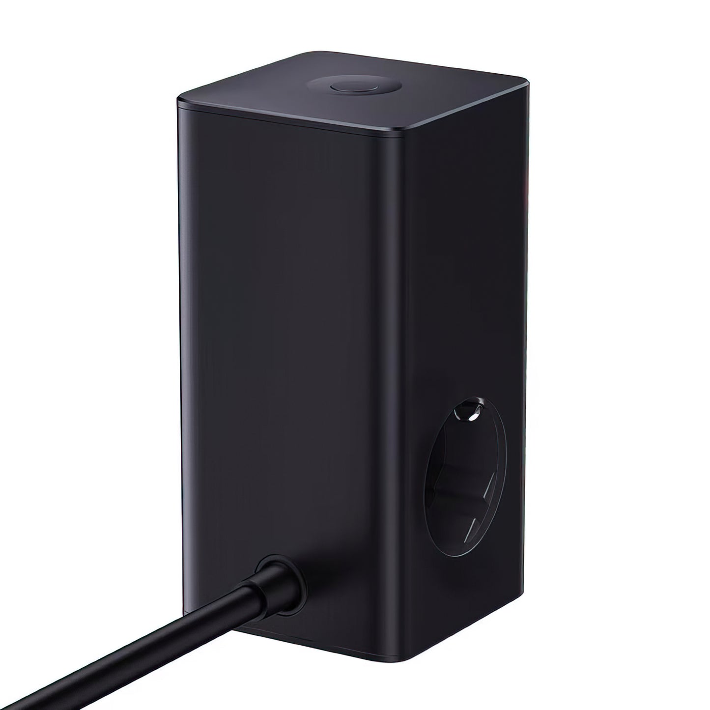 Baseus PowerCombo Tower ladestasjon, 100W, 5A, 2 x Schuko - 2 x USB-A - 2 x USB-C, Svart E00023609113-00