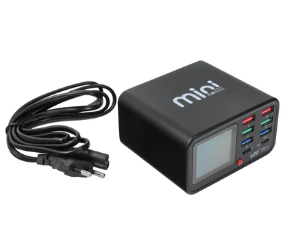 Ladestasjon MaAnt Dianba Mini, 75W, 2 x USB-C - 6 x USB-A, Svart