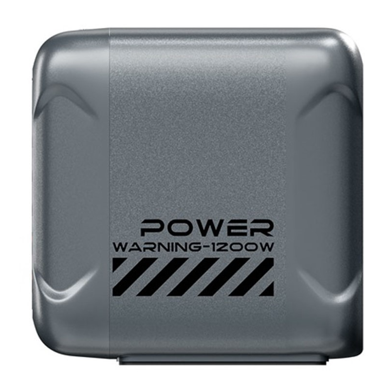 Laderstasjon OEM BK-127D, 280W, 5A, 4 x USB-A - 8 x USB-C, Grå