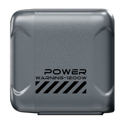 Laderstasjon OEM BK-127D, 280W, 5A, 4 x USB-A - 8 x USB-C, Grå