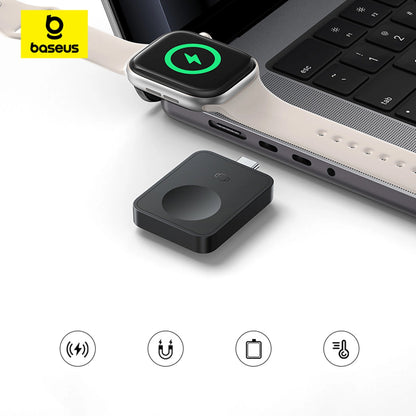 Trådløs lader Baseus MagPro for Apple Watch Series