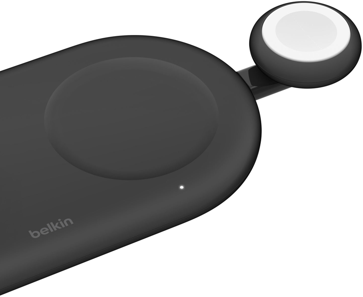 Belkin BoostCharge trådløs lader for Apple Watch Series, hvit WIZ022glWH-B1
