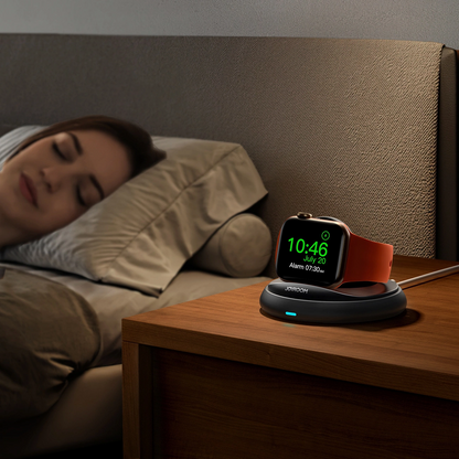 Trådløs lader Joyroom JR-W12 for Apple Watch Series, svart