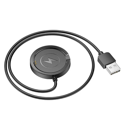 Ladekabel for Smartwatch HOCO Y22, USB-A, Svart
